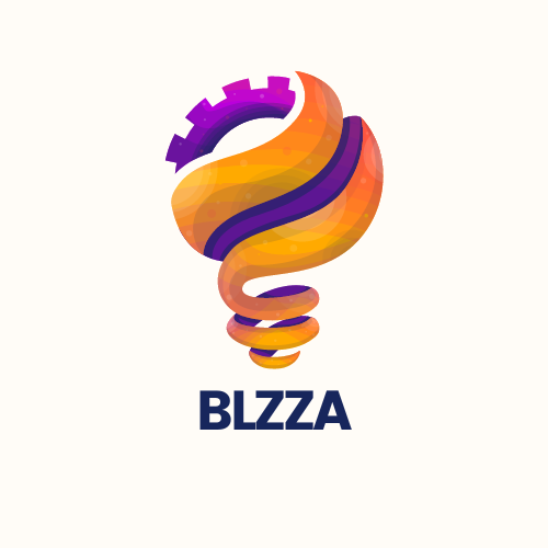 Purple and Orange Lamp Bulb Idea Engineering Logo (1)